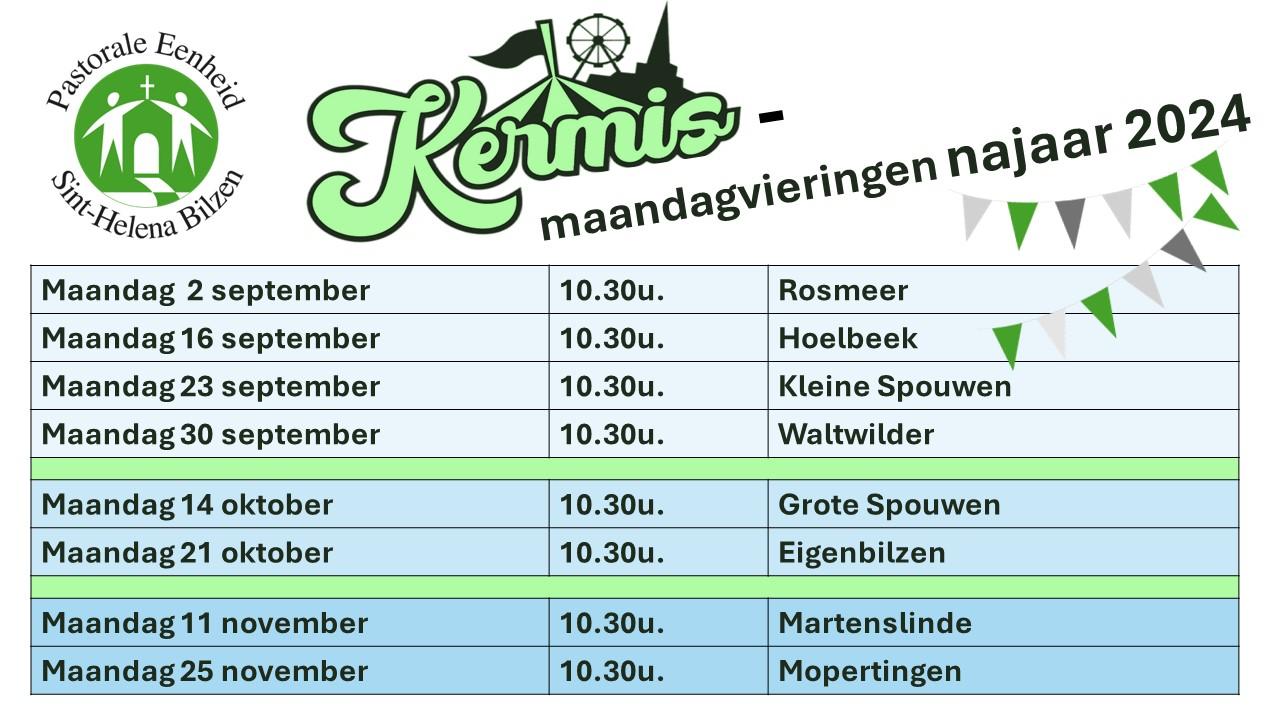 Kermismaandag-najaar 2024